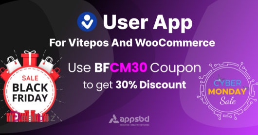 Vitepos User & Kiosk App