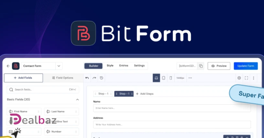 Bit Form – WordPress Form Builder Plugin — deal image