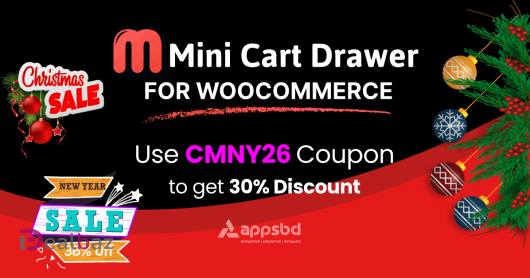 Ultimate Black Friday and Cyber Monday 2025 Deals – Grab Appsbd’s Unbeatable Offers Now! 4 Mini Cart Drawer