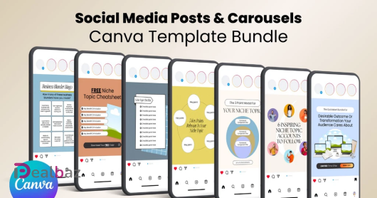 Social Media Canva Template Bundle — deal image