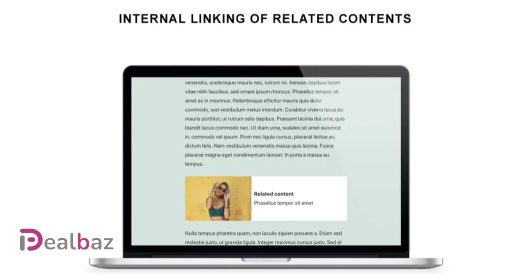 Internal Linking of Related Contents — deal image