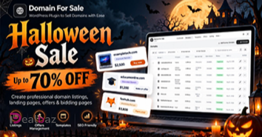 Domain For Sale – Up to 70% Off — deal image