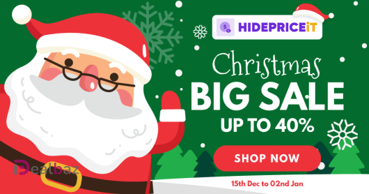 Ultimate Black Friday and Cyber Monday 2025 Deals – Grab Appsbd’s Unbeatable Offers Now! 22 HIDEPRICEiT - Hide Price & Add to Cart Button for WooCommerce